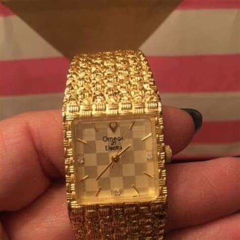 Vintage 14k GE 3676 Omega 21 Electra Women’s Watch